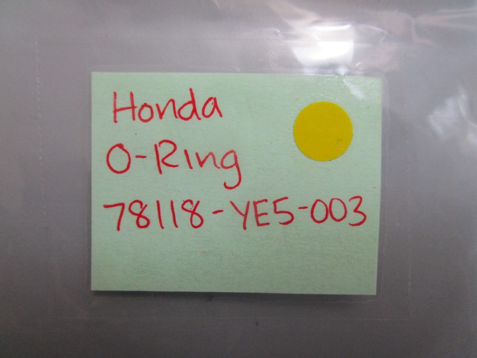 *NEW OEM* 0810 Honda O-Ring 78118-YE5-003