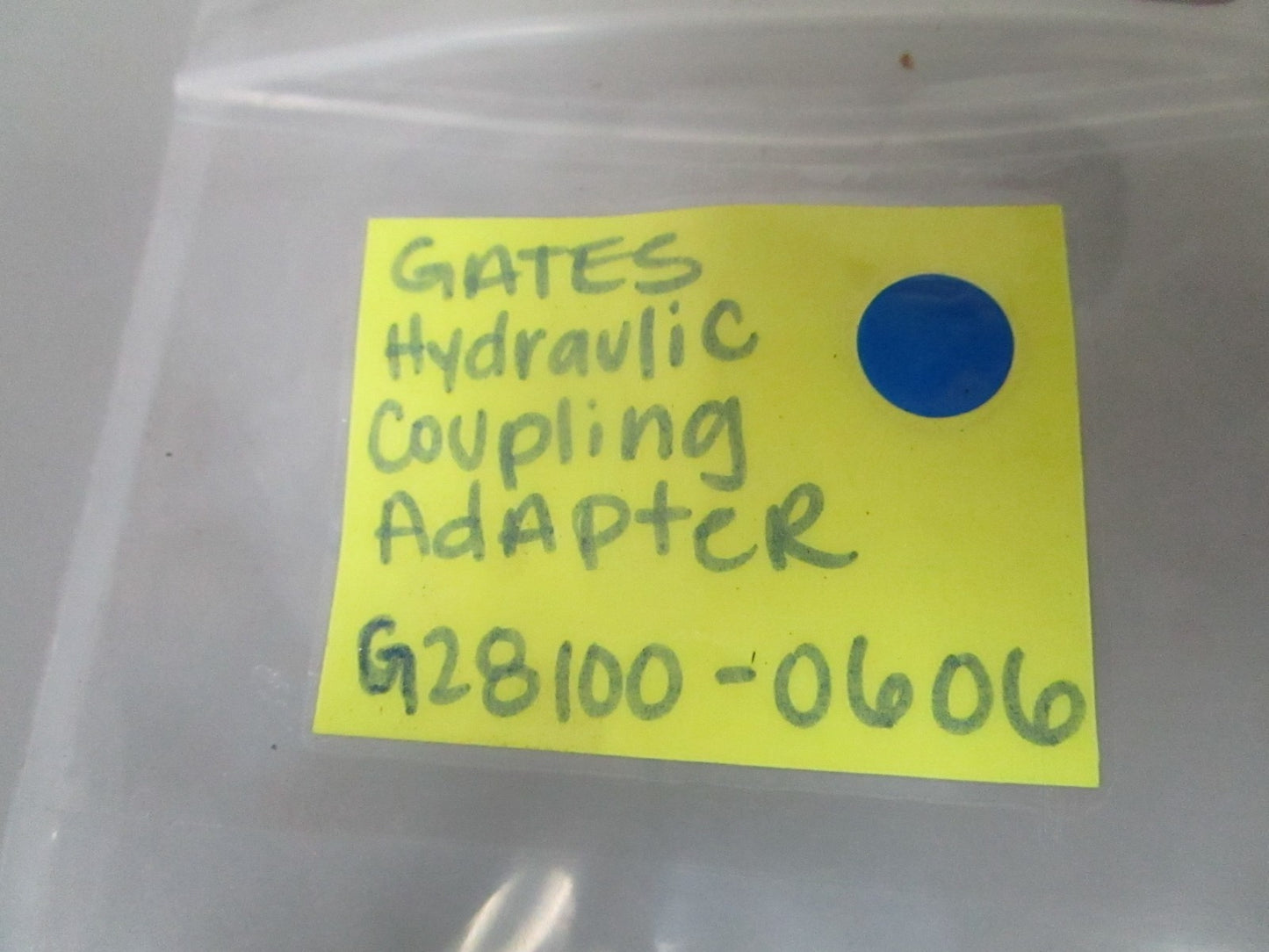 *NEW OEM* 0720 Gates Hydraulic Coupling Adapter G28100-0606