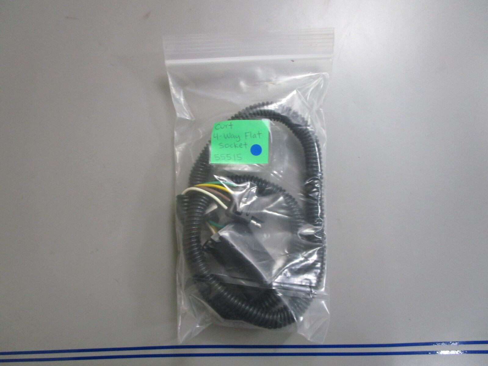 *NEW* 0810 Curt 4-Way Flat Socket 55515