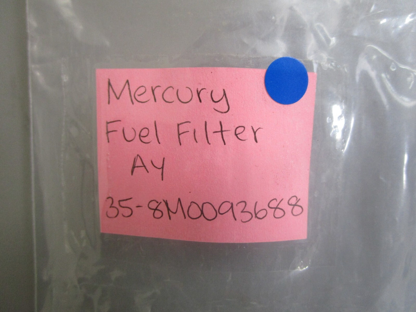 *NEW OEM* 0820 Mercury Quicksilver Fuel Filter Ay 35-8M0093688
