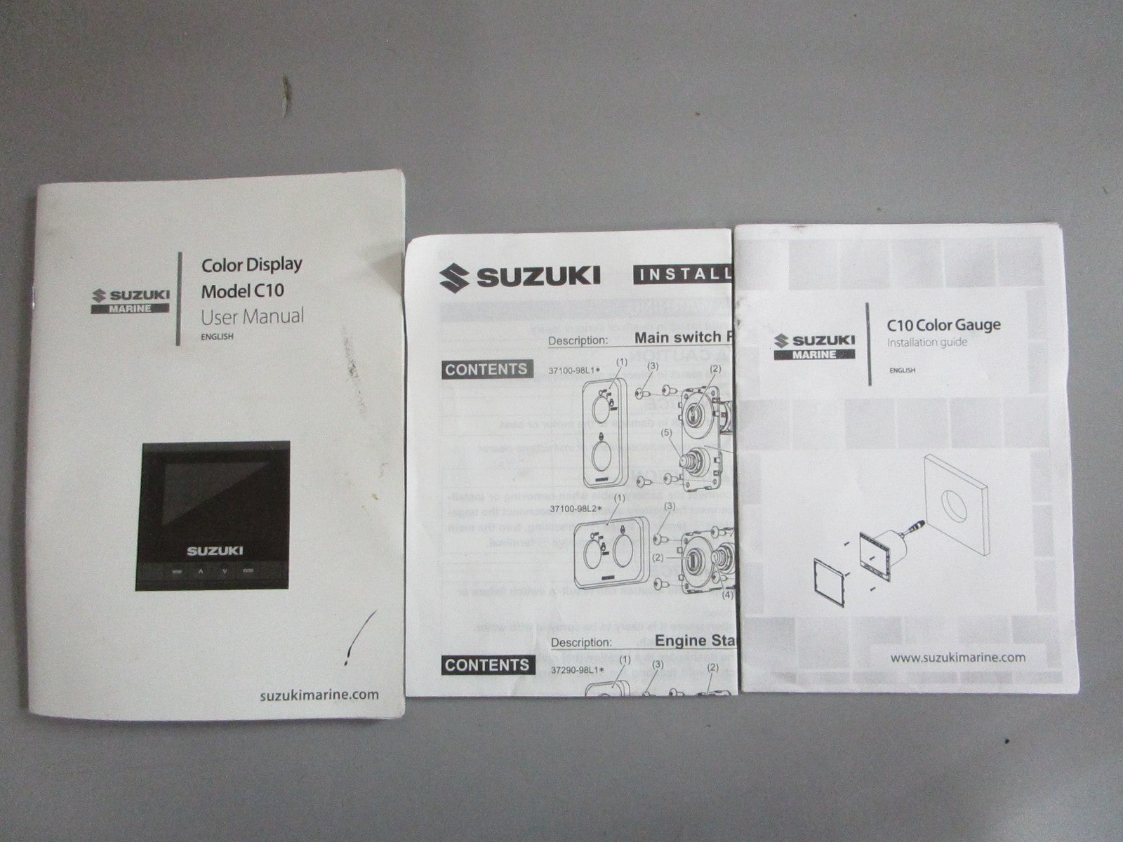 *NEW OEM* 0820 Suzuki C10 LCD Color Display Gauge 990C0-03C10