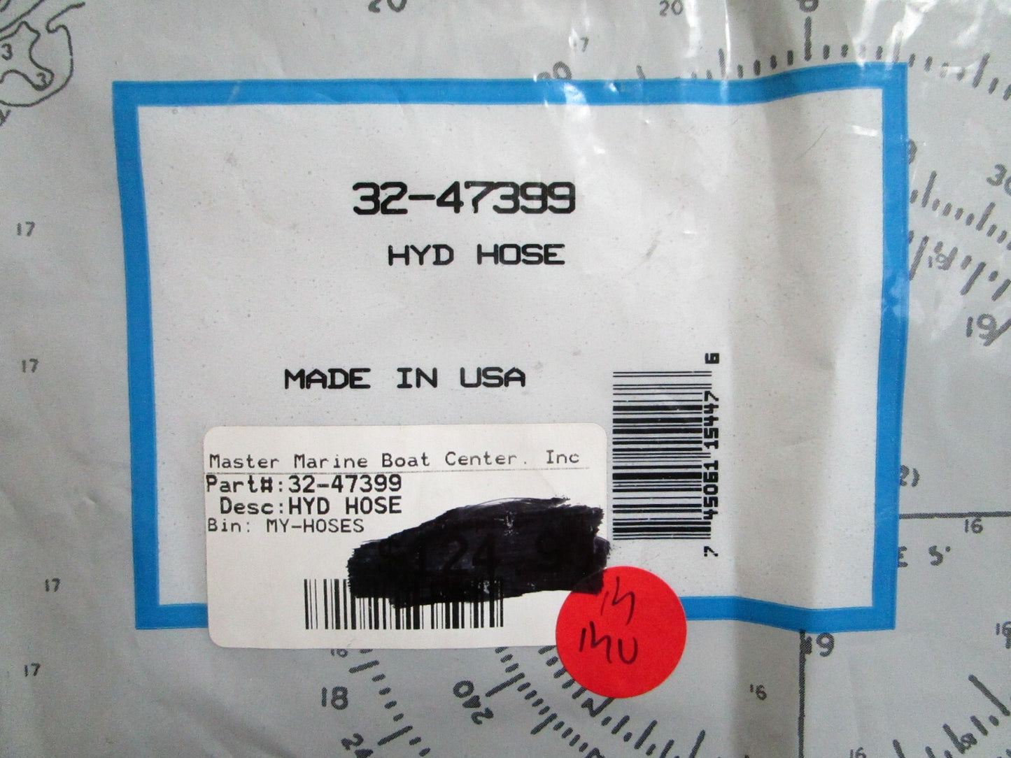 *NEW OEM* 0820 Mercury Quicksilver Hose 32-47399