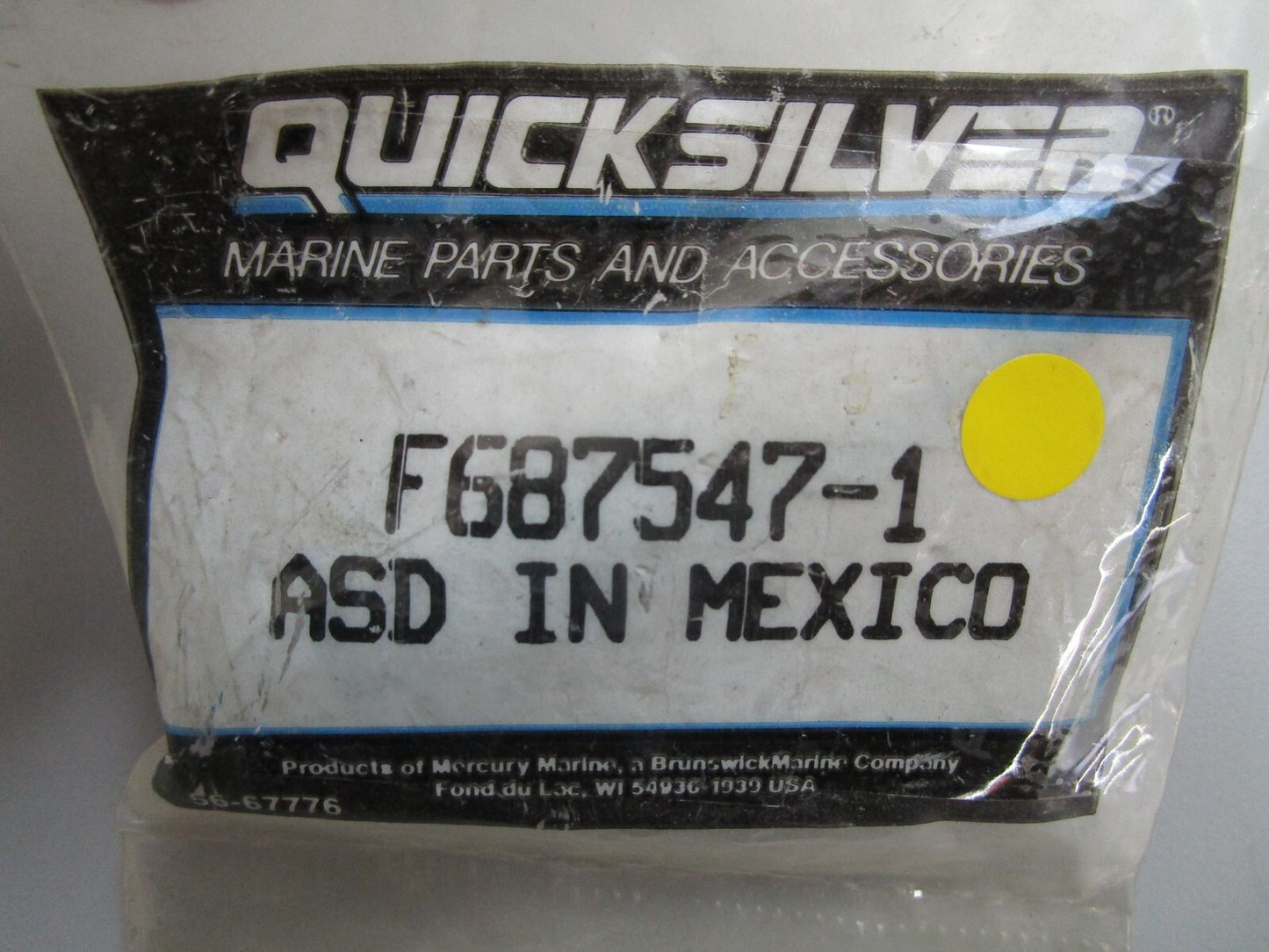 *NEW OEM* 0820 Mercury Quicksilver Choke Knob F687547-1