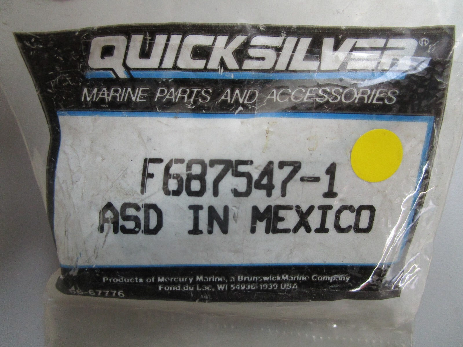 *NEW OEM* 0820 Mercury Quicksilver Choke Knob F687547-1