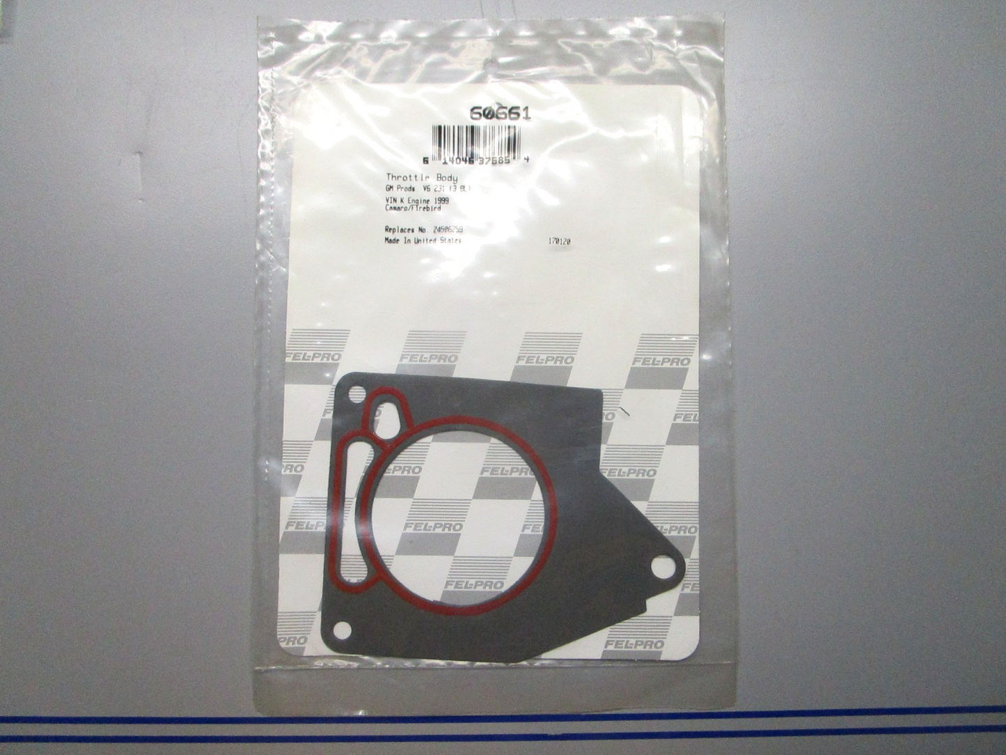 *NEW* 0810 Fel-Pro Throttle Body Gasket 60661