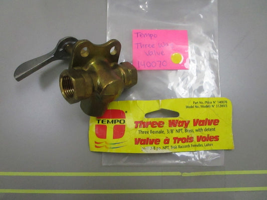 *NEW* 0810 Tempo Three Way Valve 140070