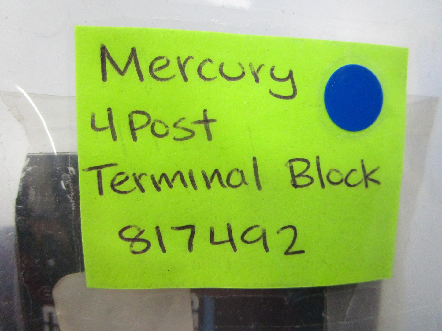 *NEW OEM* 0810 Mercury Quicksilver 4 Post Terminal Block 817492