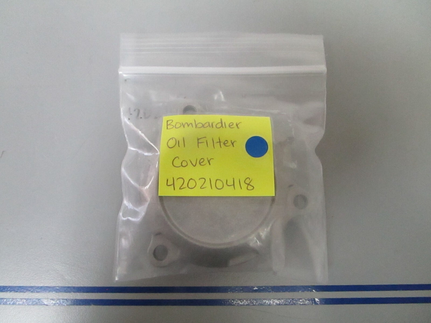 *NEW OEM* 0810 Bombardier Oil Filter Cover 420210418