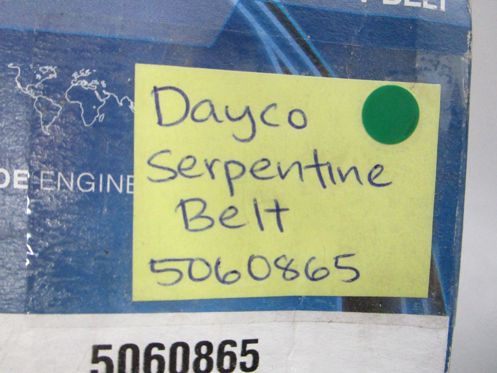 NEW 5060865 Dayco Serpentine Belt 0810