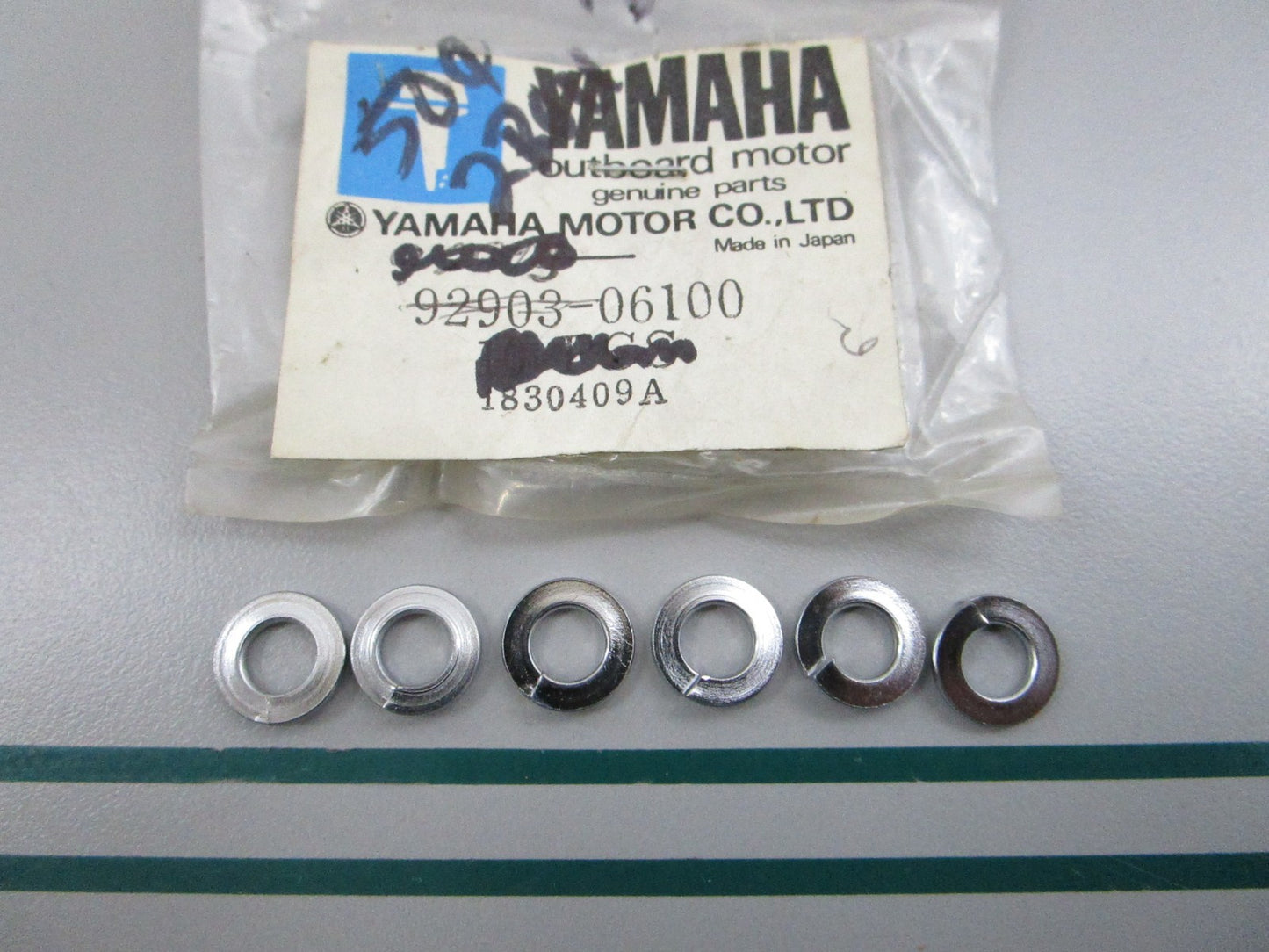NEW OEM (LOT OF 6) 92903-06100 Yamaha Spring Washer 0810