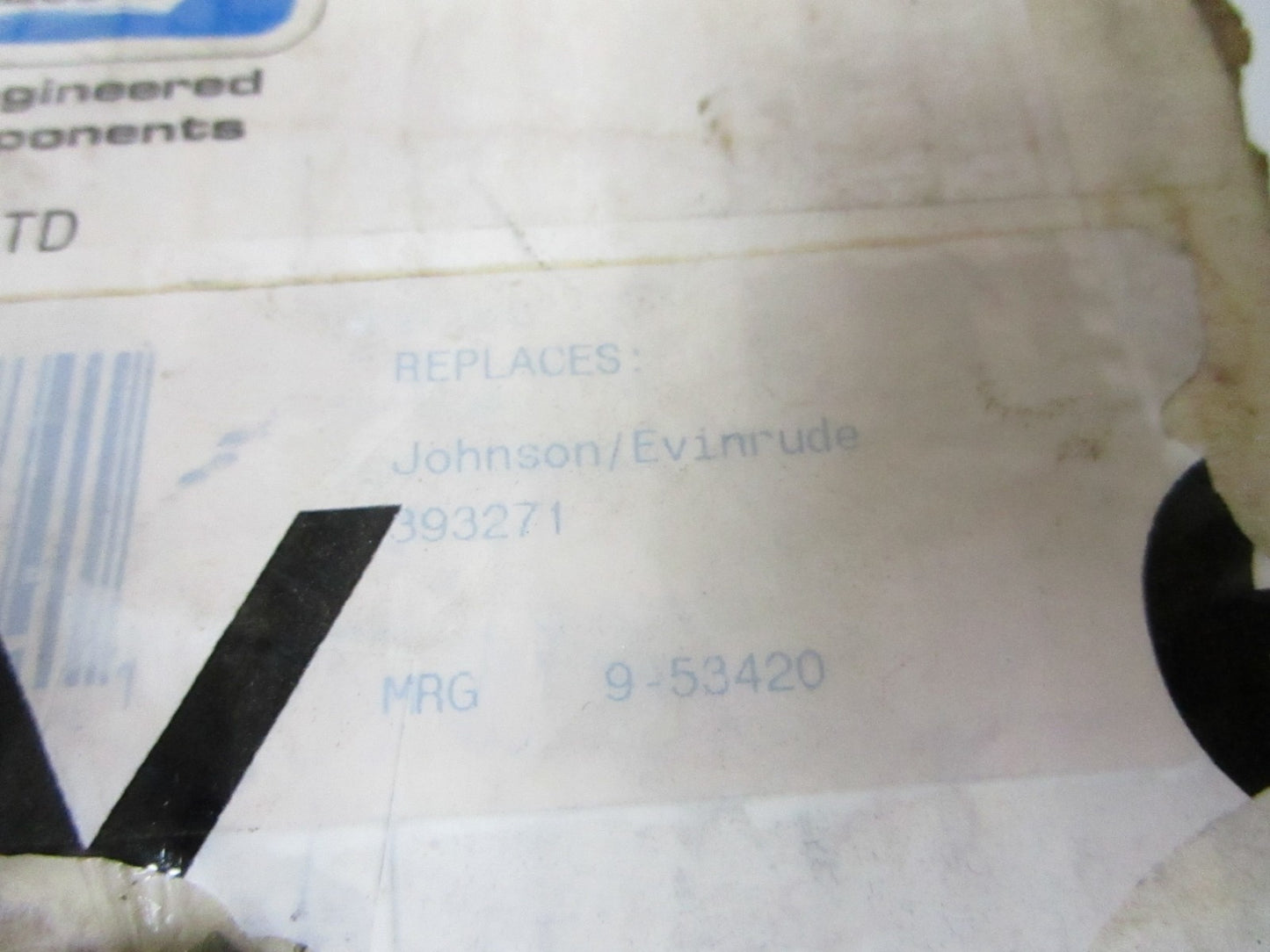 NEW RL4120 Replaces: OMC Evinrude 393271 Mallory STD Piston Kit 0720