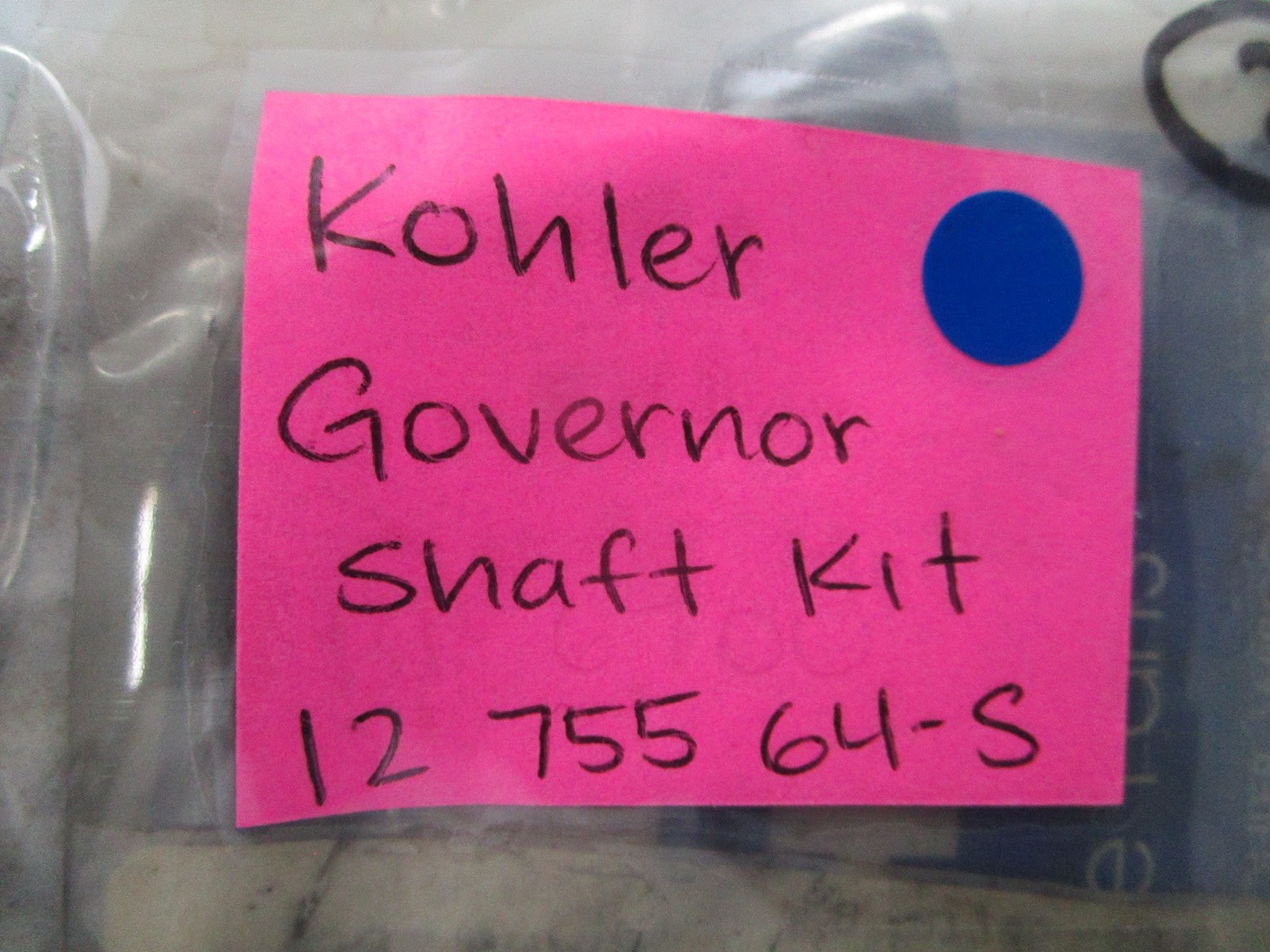 NEW OEM Kohler Governor Shaft Kit 12 755 64-S 0810