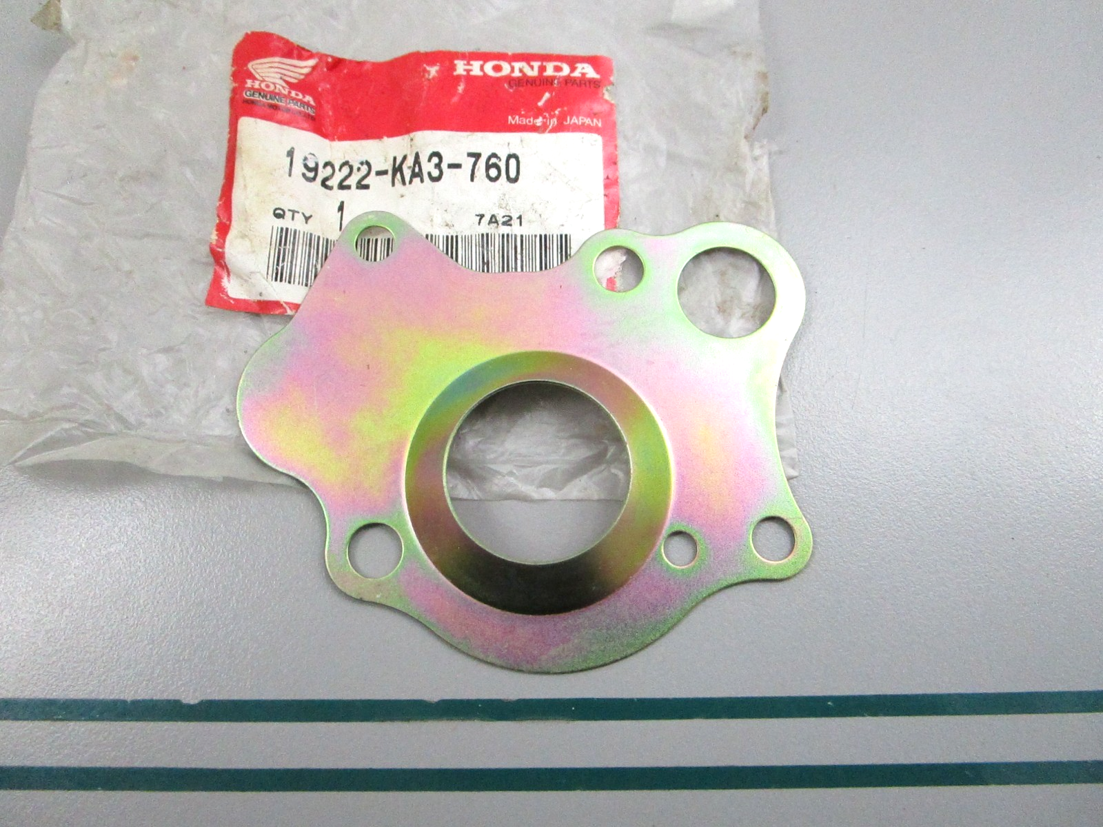NEW OEM 19222-KA3-760 Honda Water Pump Separator 0810