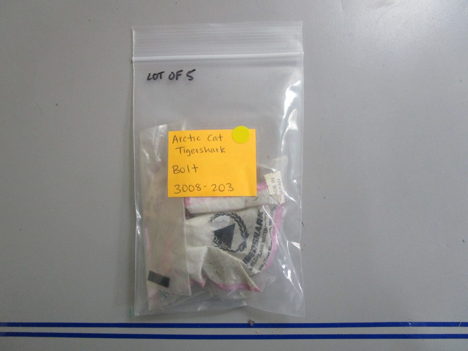 *NEW* (LOT OF 5) 0810 Arctic Cat Tigershark Bolt 3008-203