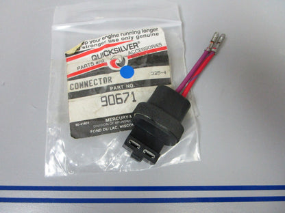 *NEW OEM* 0720 Mercury Quicksilver Connector 90671