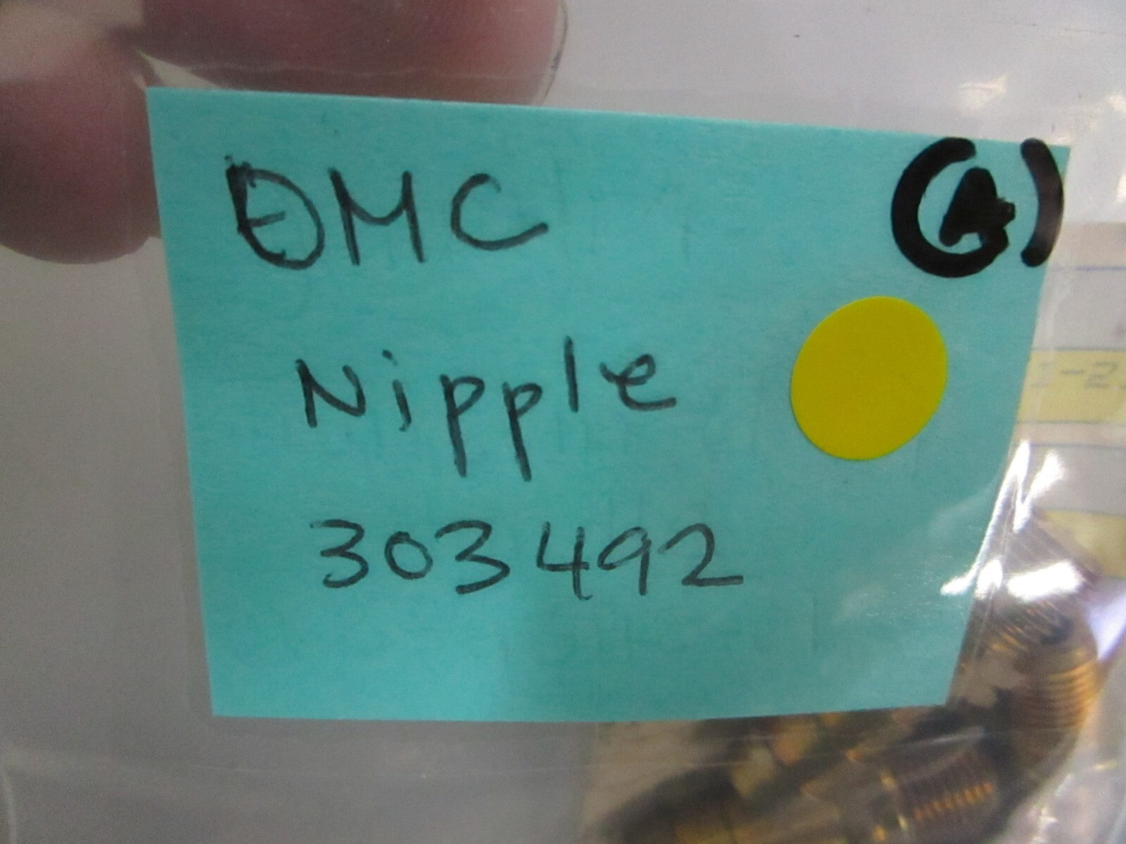 *NEW OEM* 0750 OMC Johnson Evinrude NIPPLE 303492 0303492