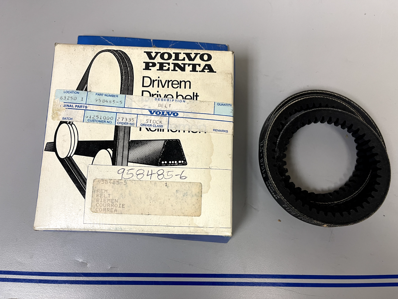 *NEW OEM* 0670 Volvo Penta V-Belt 966856 966856-7
