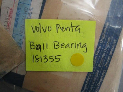 *NEW OEM* 0820 Volvo Penta Ball Bearing 181355