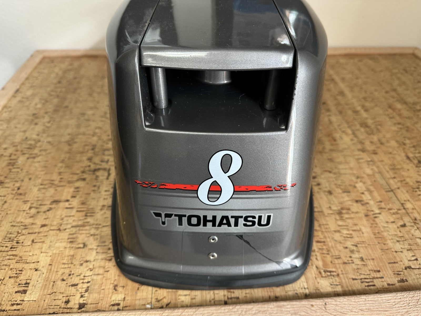 NEW OEM 3B2S675000 Tohatsu Two Stroke 8hp Top Cowl Hood Motor Cover Upper 0720