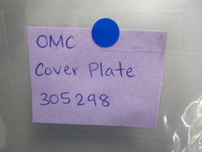 *NEW OEM* (LOT OF 2) 0770 OMC Johnson Evinrude Cover Plate 305298 0305298