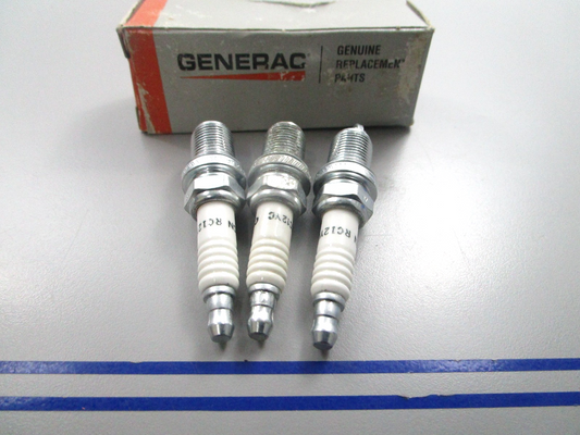 *NEW OEM* (LOT OF 3) 0810 Generac Champion Spark Plug RC12YC 0G0767A
