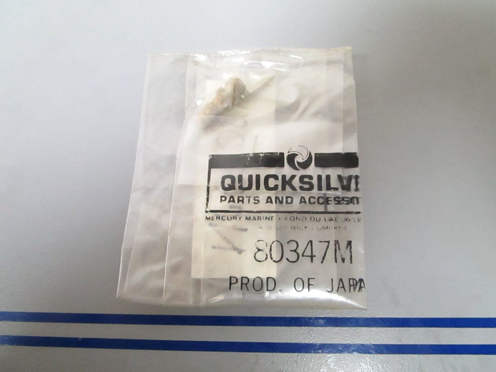 NEW OEM 80347M Mercury Quicksilver Inlet Valve & Seat Assembly  0810