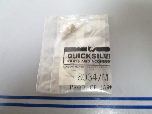 NEW OEM 80347M Mercury Quicksilver Inlet Valve & Seat Assembly  0810