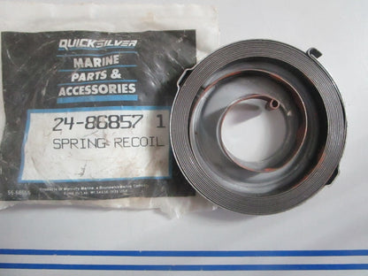 NEW OEM 24-86857 1 Mercury Quicksilver Spring Recoil 0820