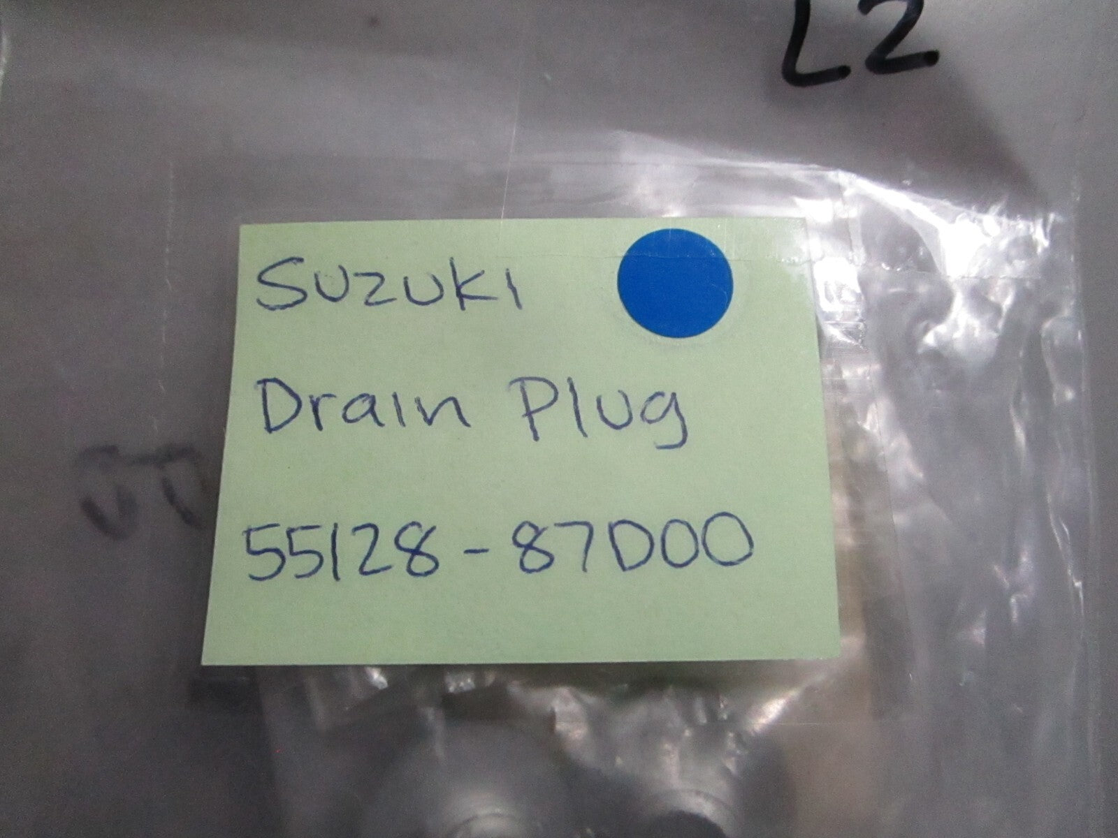 *NEW OEM* (LOT OF 2) 0810 Suzuki Drain Plug 55128-87D00