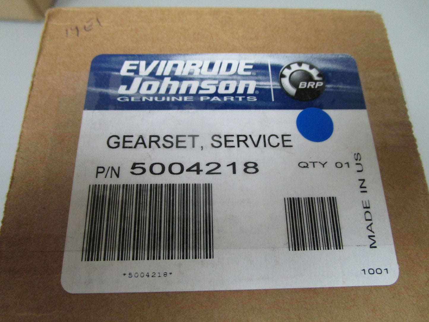 *NEW OEM* 0720 OMC Johnson Evinrude Gear & Pinion Set 5004218