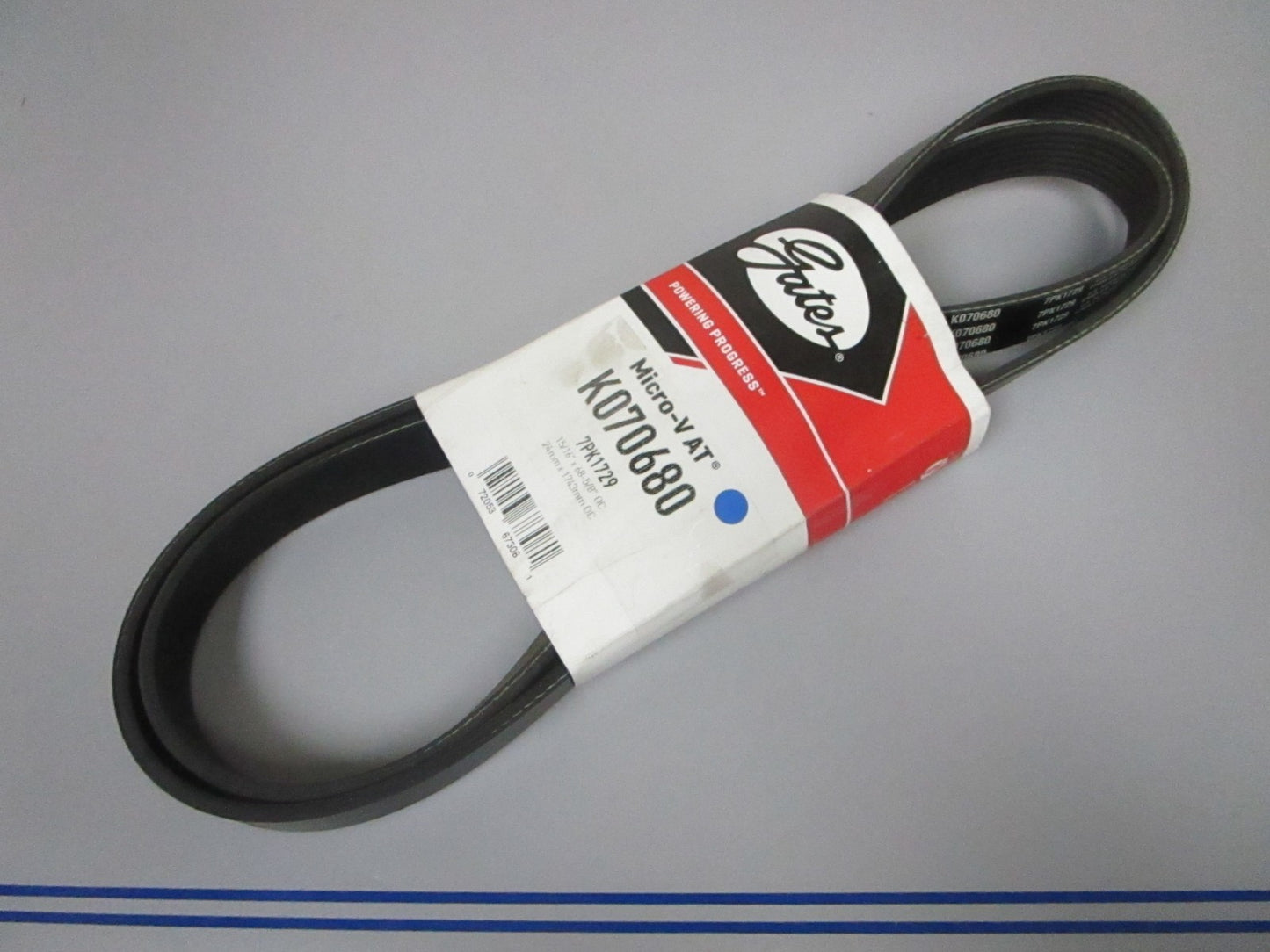 NEW K070680 Gates Micro-V 15/16" x 68 ⅝" Serpentine Belt 0720