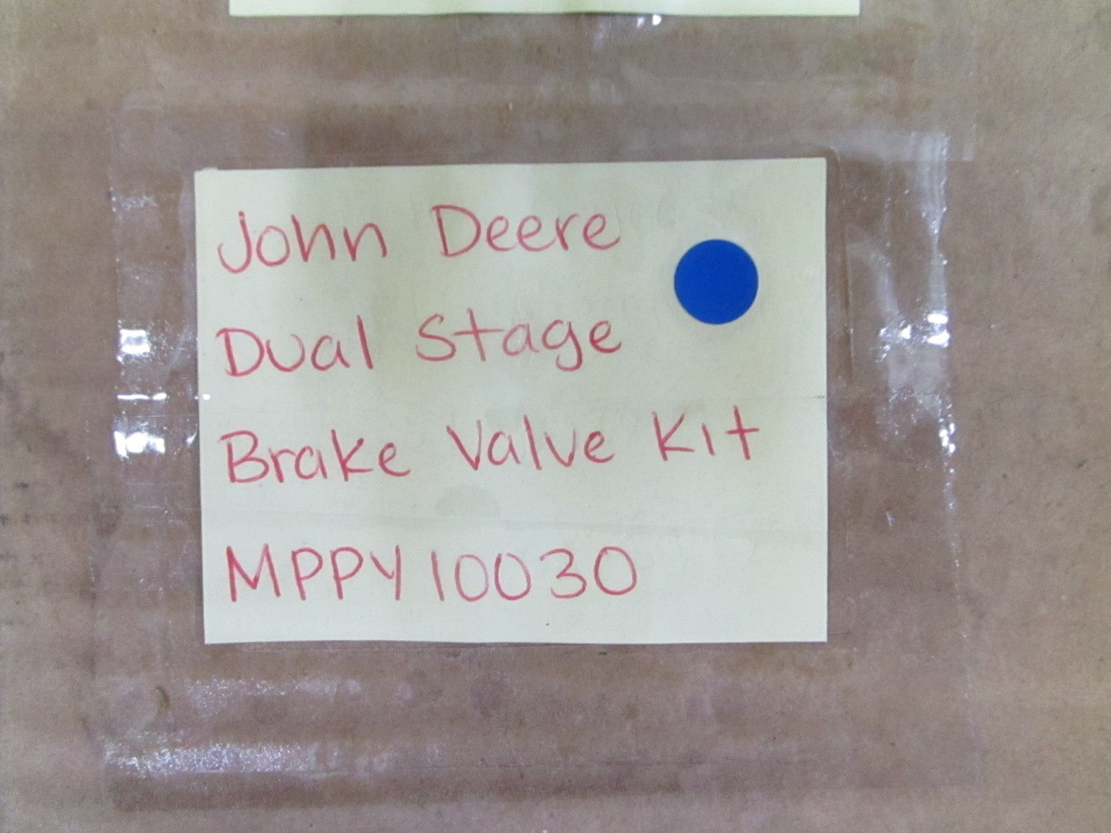*NEW OEM* 0820 John Deere Dual Stage Brake Valve Kit MPPY10030