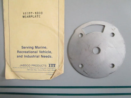 NEW OEM 18597-0000 Jabsco Wear Plate 0820