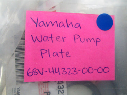 NEW OEM Yamaha 68V-44323-00-00 Water Pump Plate 0810
