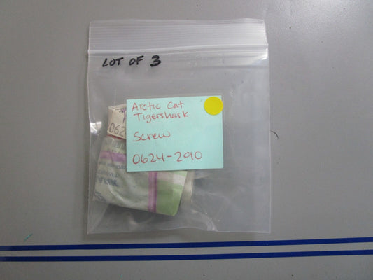 *NEW* (LOT OF 3) 0810 Arctic Cat Tigershark Screw 0624-290