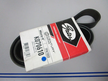 NEW K070610 Gates Micro-V 15/16" x 61 ⅝" Serpentine Belt 0720