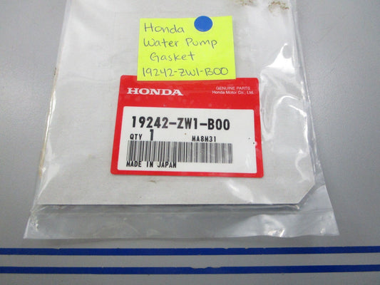 NEW OEM 19242-ZW1-B00 Honda Water Pump Gasket 0810