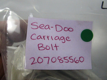 NEW (LOT OF 3) 207085560 Sea-Doo Carriage Bolt 0810