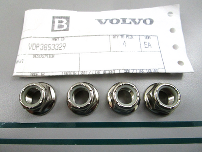 Volvo Penta NEW OEM Pivot Pin Lock Nut 3853329 7/16-20 DP SX NOS (LOT OF 4) 0810