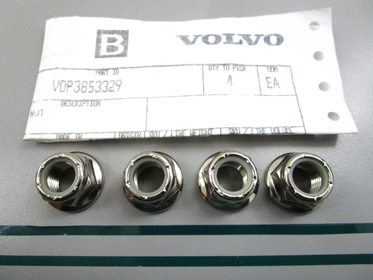 Volvo Penta NEW OEM Pivot Pin Lock Nut 3853329 7/16-20 DP SX NOS (LOT OF 4) 0810