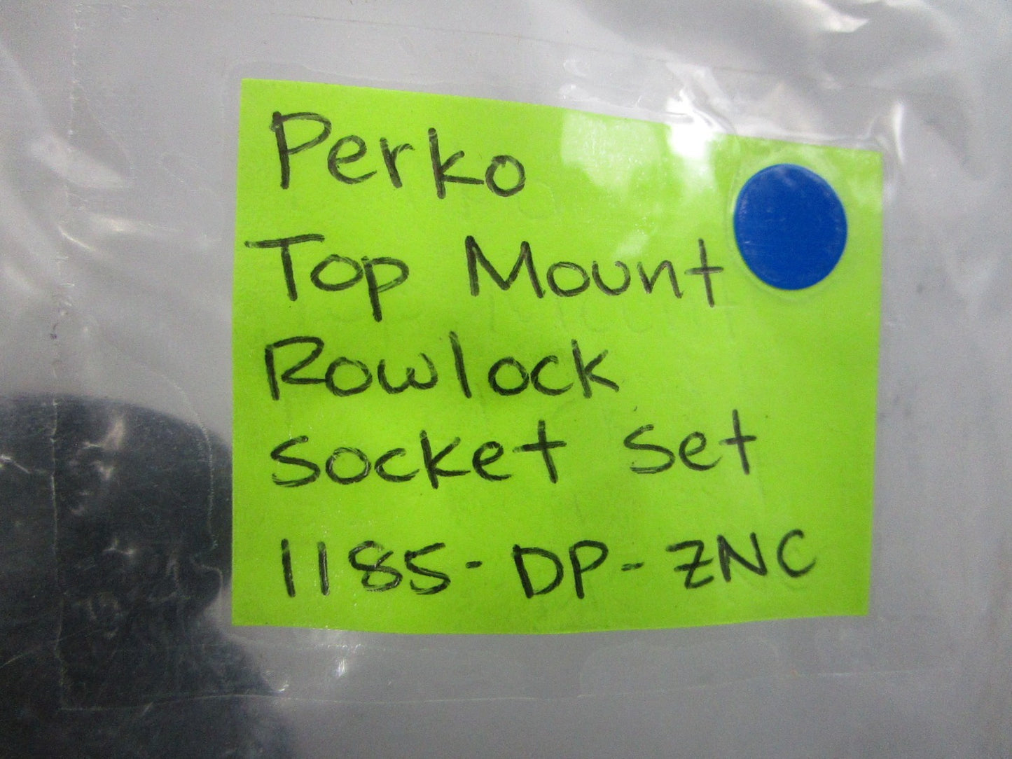 NEW 1185-DP-ZNC Perko Top Mount Rowlock Socket Set 0810