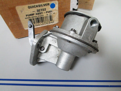 NEW OEM 32722 Mercury Quicksilver Fuel Pump Assembly 0720
