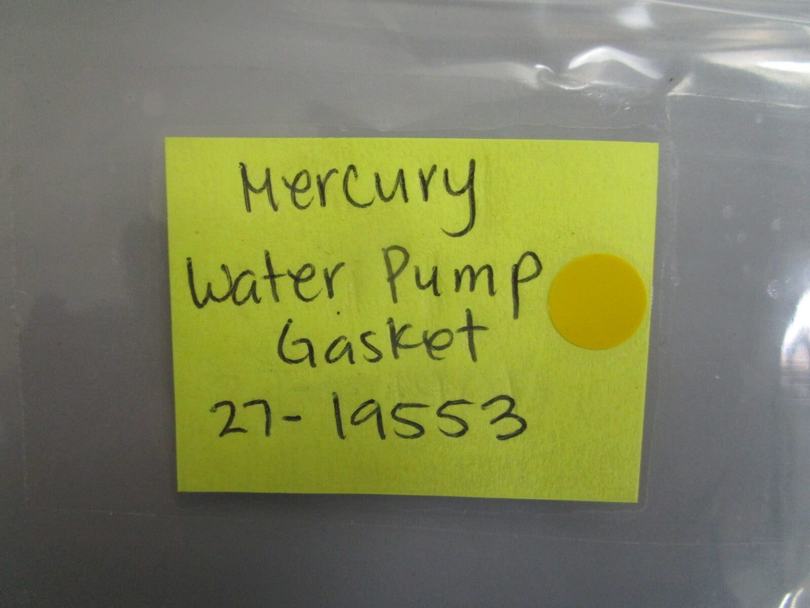 *NEW OEM* (LOT OF 2) 0810 Mercury Quicksilver Water Pump Gasket 27-19553