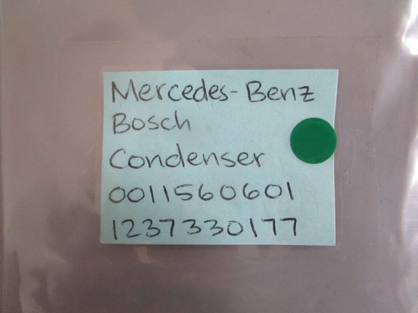 NEW OEM 0011560601 1237330177 Mercedes-Benz Bosch Condenser 0820
