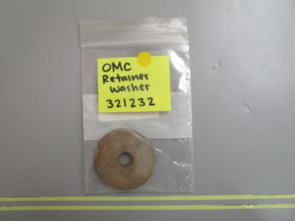 *NEW OEM* (LOT OF 2) 0810 OMC Johnson Evinrude Retainer Washer 321232 0321232