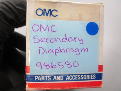 NEW OEM 986580 0986580 OMC Johnson Evinrude Secondary Diaphragm 0810