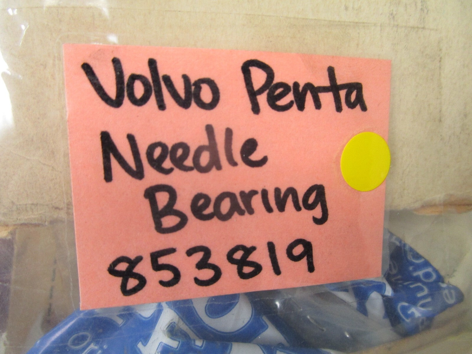 *NEW OEM* 0810 Volvo Penta Needle Bearing 853819