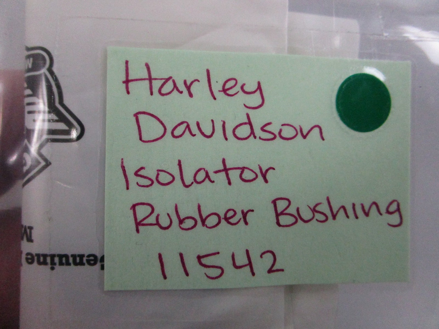 NEW OEM (LOT OF 4) 11542 Harley Davidson Isolator Rubber Bushing 0810