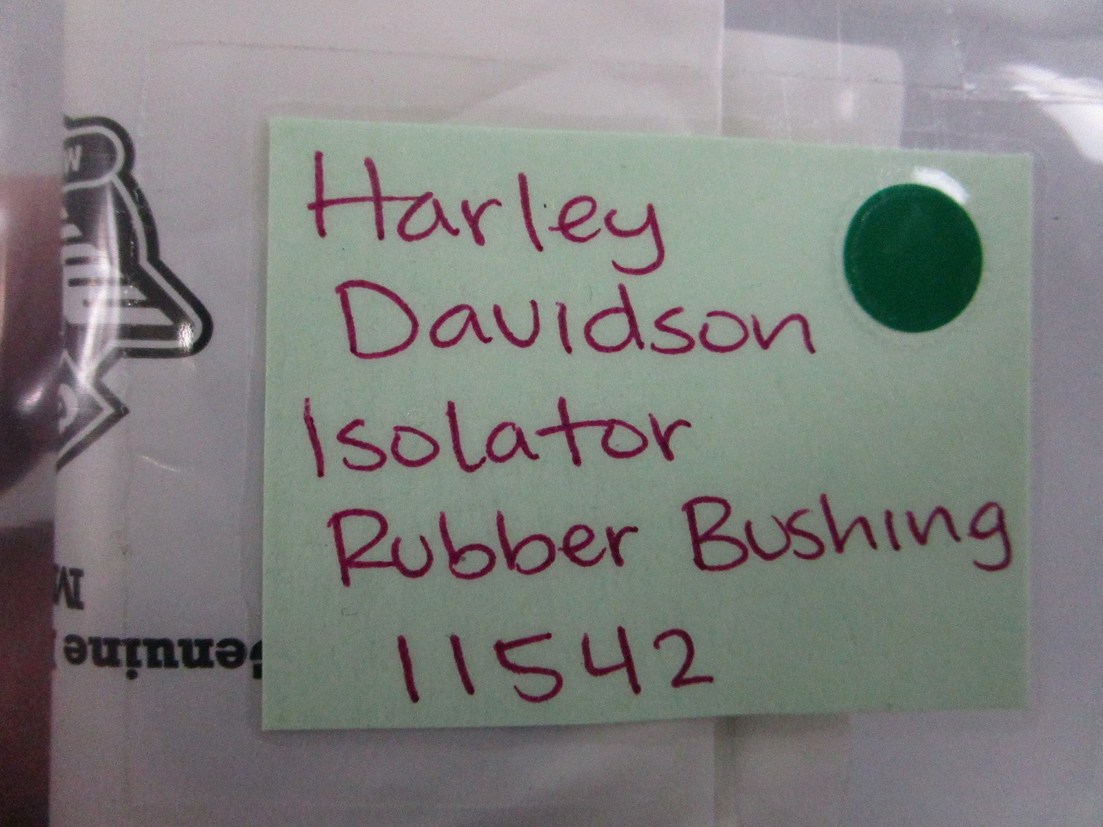 NEW OEM (LOT OF 4) 11542 Harley Davidson Isolator Rubber Bushing 0810