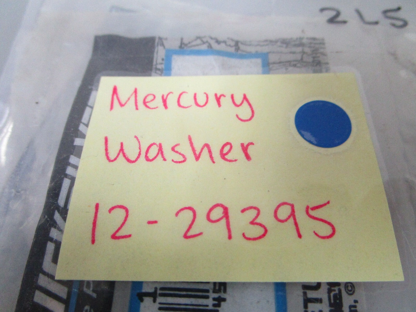 *NEW OEM* (LOT OF 5) 0810 Mercury Quicksilver Washer 12-29395